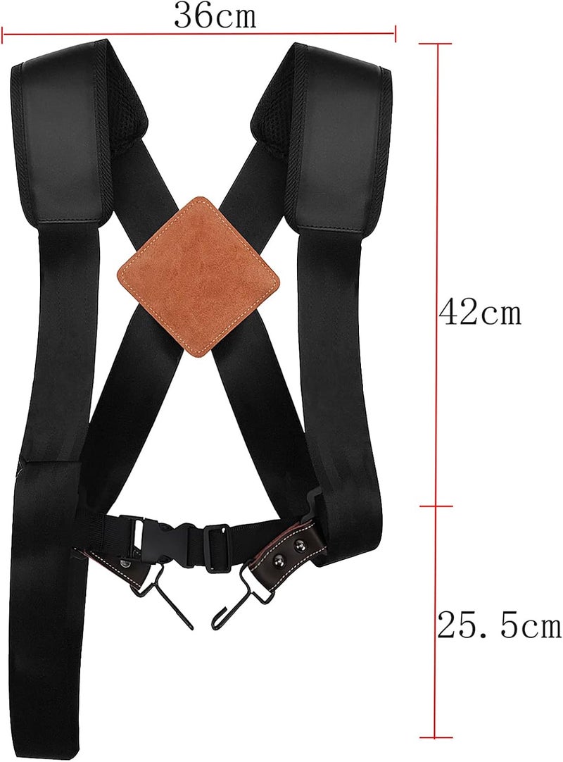 NICEYST Adjustable Padded Djembe Shoulder Strap African Hand Drum Harness Belt Polyester with Quick Change Hook - Image 5